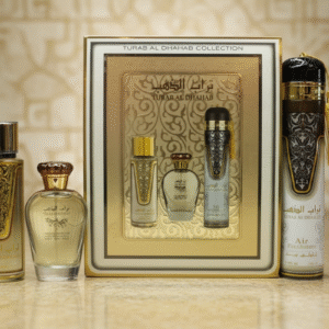 Ard Al Zaafaran Turab Al Dhahab Gift Set 100ml EDP + 250ml Body Mist + 300ml Air Freshener