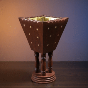 Unique Wooden Bakhoor Burner for Home Fragrance & Aroma - Handmade Gift