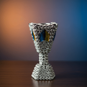 Ornate Bakhoor Burner | Frankincense Censer with Rhinestone & Crystal Embellishments | Elegant Home Decor | Perfect for Gifting