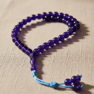 Serenity  Muslim Prayer Beads for Dhikr - 33 Bead Tasbeeh Misbaha Rosary for Meditation & Worship