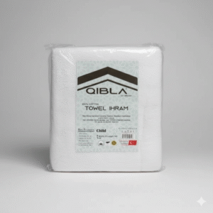 Qibla by WAaW 100% Cotton Towel Ihram - Child Size