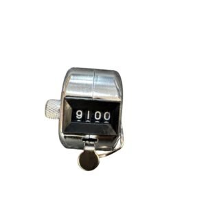 Hand Tally Counter - 4 Digit Metal Clicker with Reset Knob - Manual Mechanical Counter for Sports, Events, (Copy)