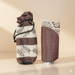 Portable Prayer Mat with Travel Pouch - Lightweight and Soft Sajadah