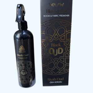 WAAW Black Oud Room & Fabric Freshener Spray | Luxurious and Long-Lasting Fragrance |