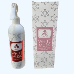 Waaw White Musk Room & Fabric Freshener | Long-Lasting Air Freshener Spray for Home & Car | Odor Eliminator