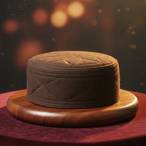 Authentic Islamic Kufi Cap in  | High-Quality Fabric