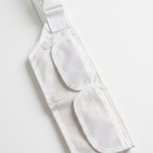 "Ihram Belt for Hajj & Umrah - Adjustable White Security Money Belt with Pockets | Anti-Slip Ihram Holder for Men"